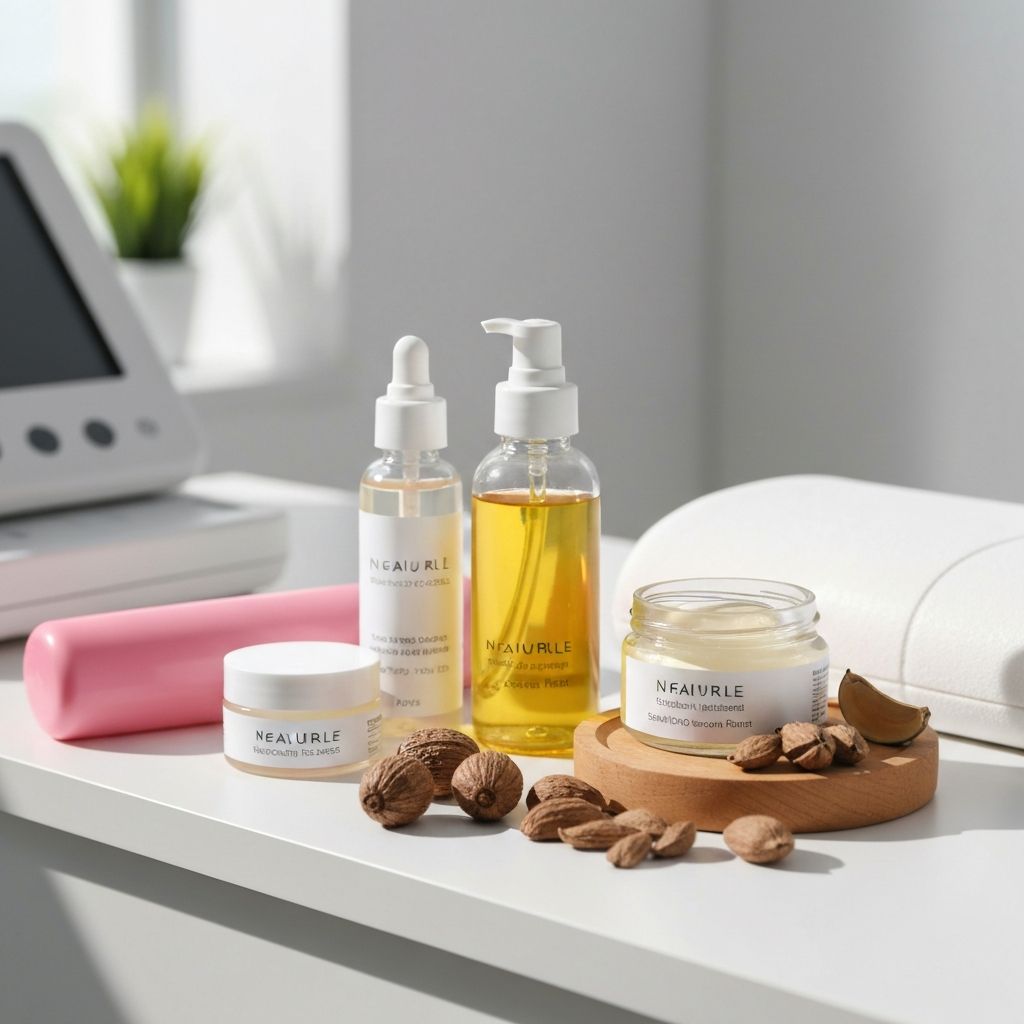 Women's facial skincare products